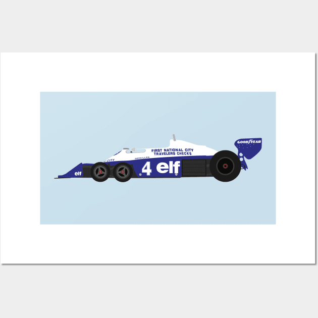 Tyrrell P34 Wall Art by s.elaaboudi@gmail.com